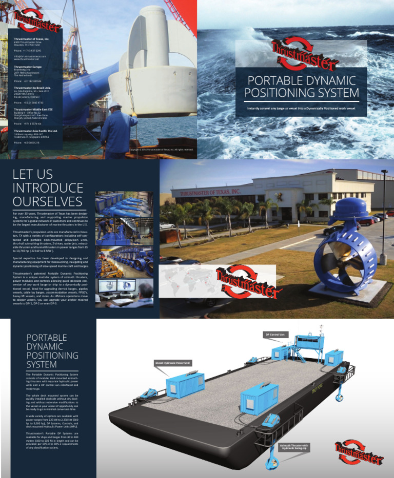 Portable-Dyanmic-Positioning-System-Brochure-2014 | PDF | Mechanical ...
