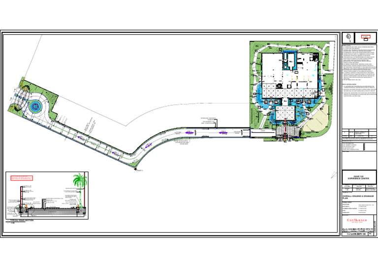 08-08-2024 Overall Grading and Surface Drainage Plan-r2-Layout2 | PDF