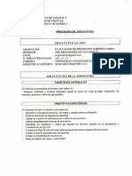 Programa de Evaluacion de proyecto