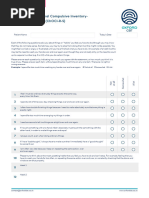 ChOCI-R-S: Child OCD Assessment Tool | PDF | Thought | Behavioural Sciences