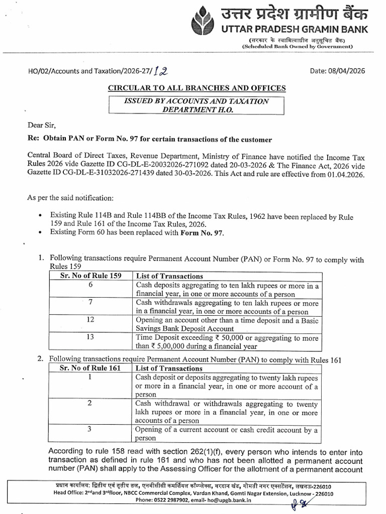 FORM 97 | PDF | Identity Document