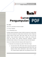 BAB IV Survey Dan Pengumpulan Data