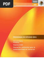 A.E. - Educacion Ambiental para La Sustentabilidad en Veracruz