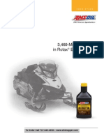 Case study of AMSOIL Interceptor 2 cycle oil in a Ski-Doo ROTAX Engine