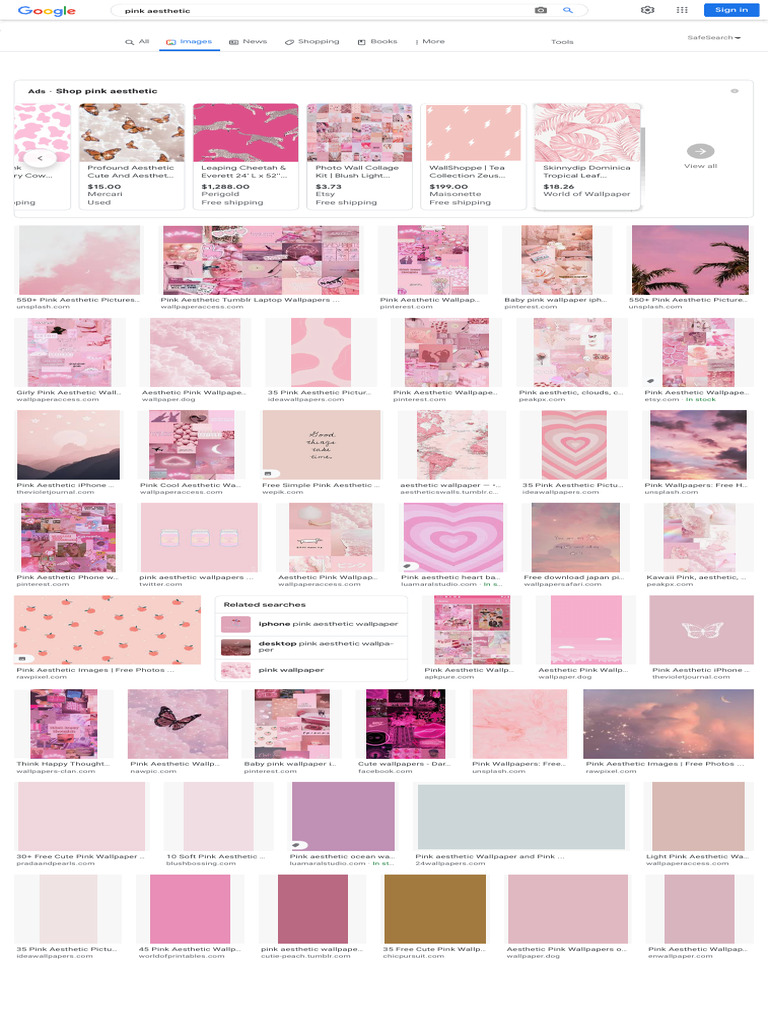 Pink Aesthetic - Google Search | PDF | Software