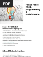 FANUC Robot Programming Guide | PDF