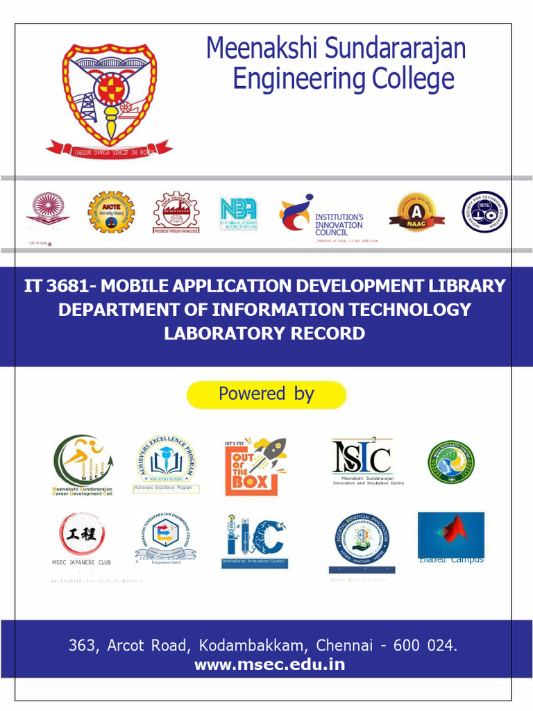 mad lab new | PDF | Android (Operating System) | Software Development Kit