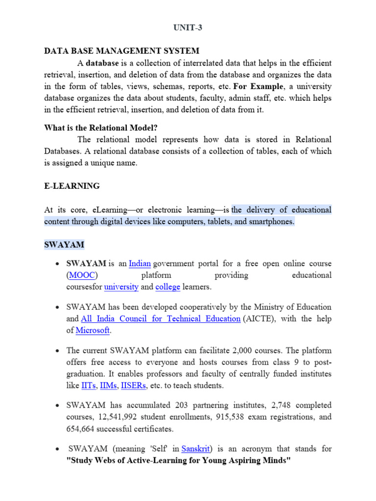 UNIT 3 CA NOTES | PDF | Massive Open Online Course | Http Cookie