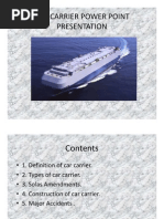 Download Car Carrier Power Point by ranjanvats SN103658083 doc pdf