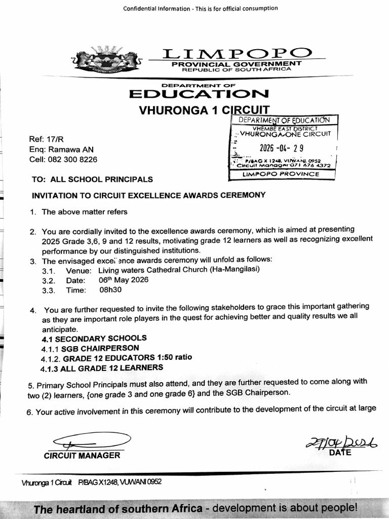 Excellence Awards | PDF