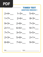 Mixed 5x5 Inky Puzzles Volume 1 | PDF | Recreational Mathematics | Algebra