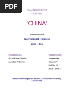 China': International Business Mba - 846