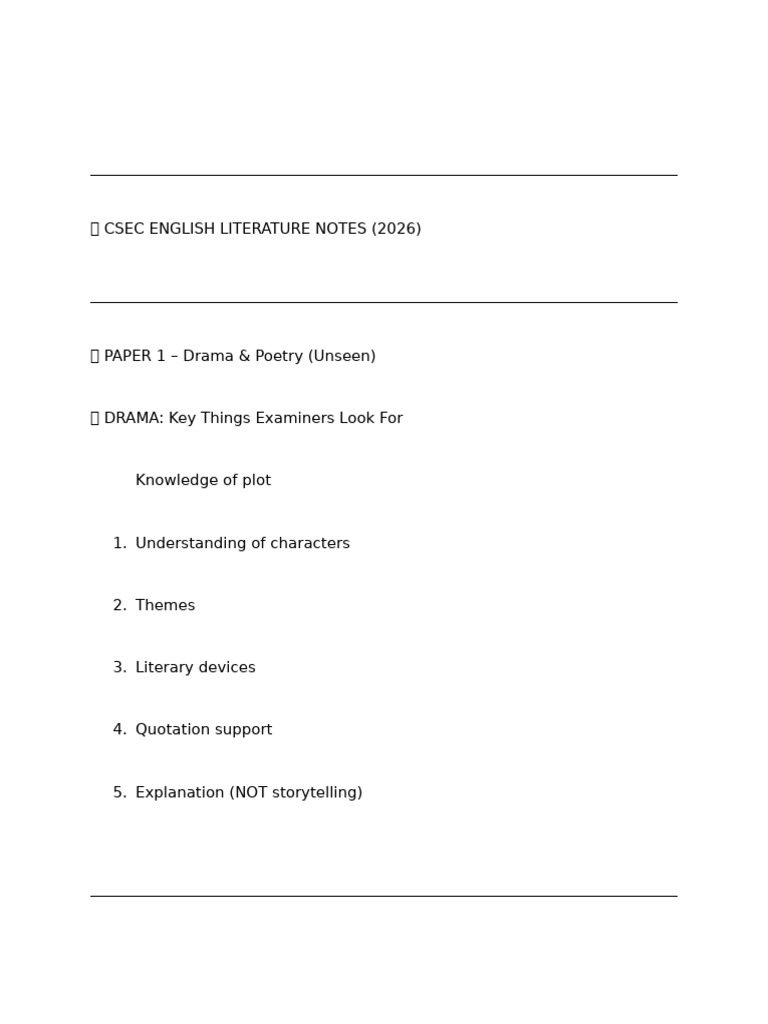 Literature Notes | PDF | Twelfth Night