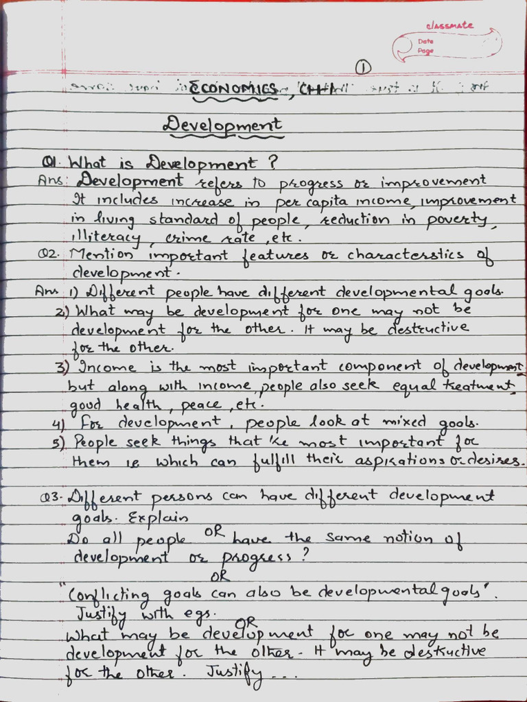 Development Notes (1) | PDF