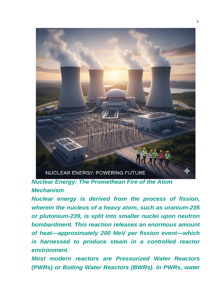28709731 | PDF | Nuclear Power | Nuclear Reactor