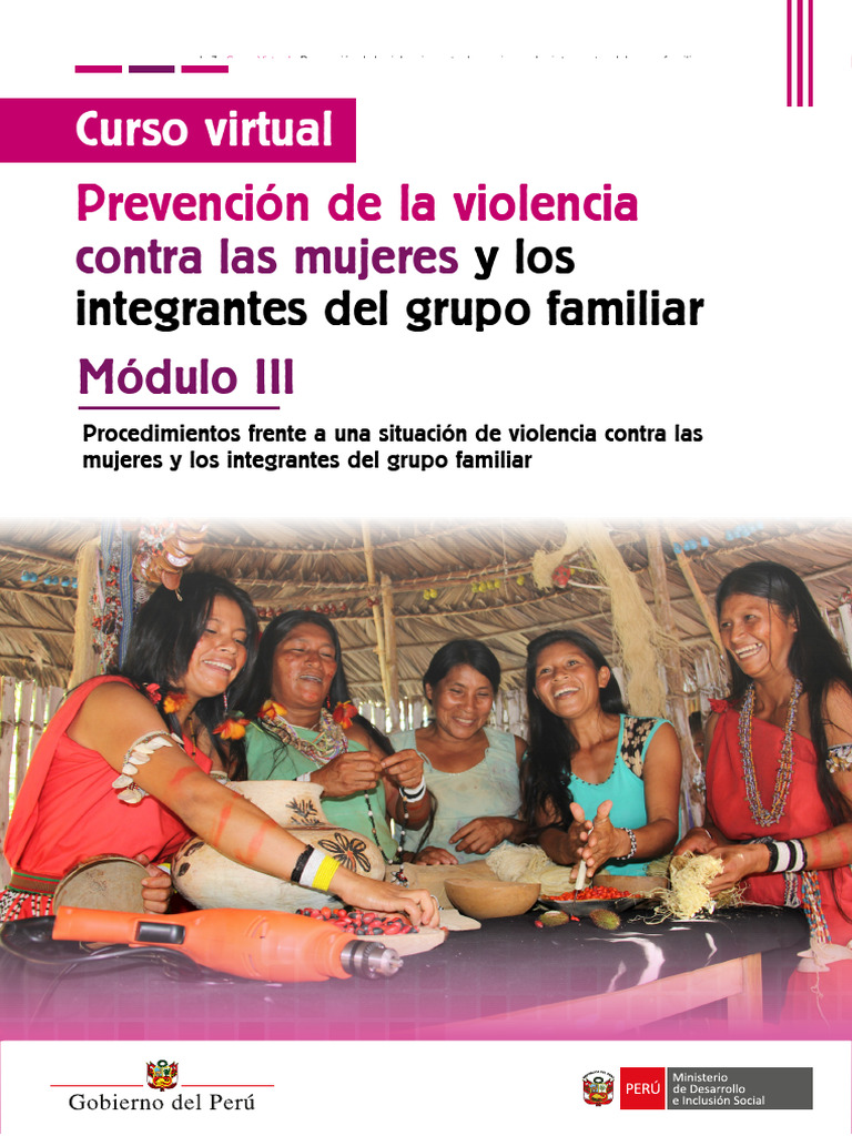 Modulo 3 Curso Mujer 2025 | PDF | La violencia contra las mujeres ...