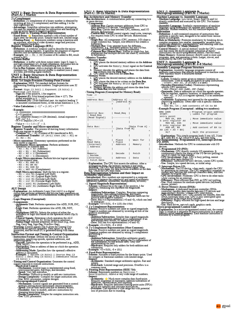 cao2 | PDF | Central Processing Unit | Assembly Language
