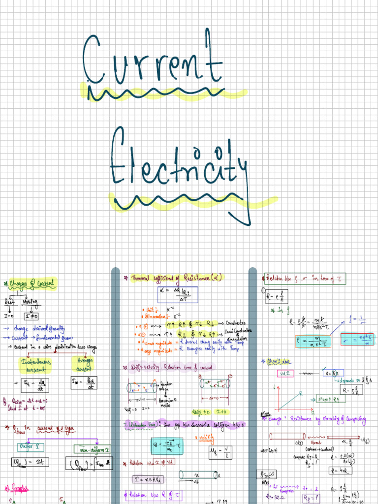 Current Electricity | PDF