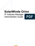 SolarWinds Orion IPAM AdministratorGuide