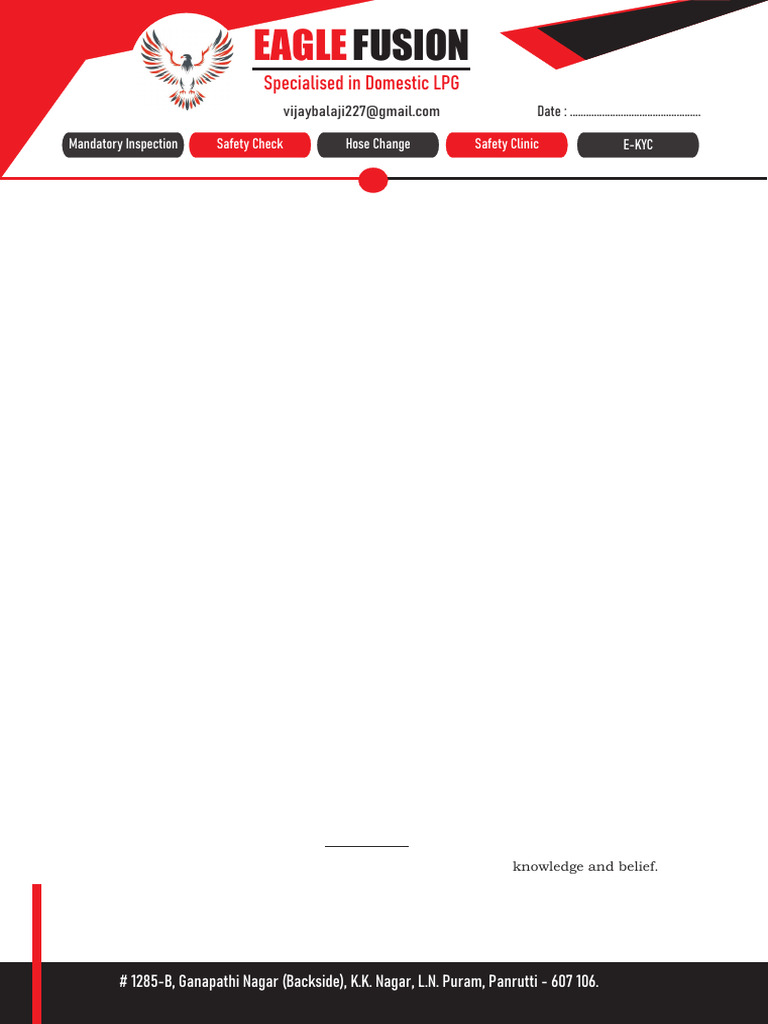 Eafle Fusion Letter Head | PDF