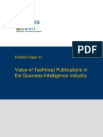 TWB Position Paper Business Intelligence Industry