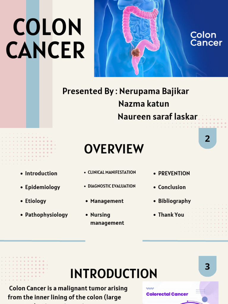 Colon Cancer - 20260305 - 222926 - 0000 | PDF | Colorectal Cancer | Cancer