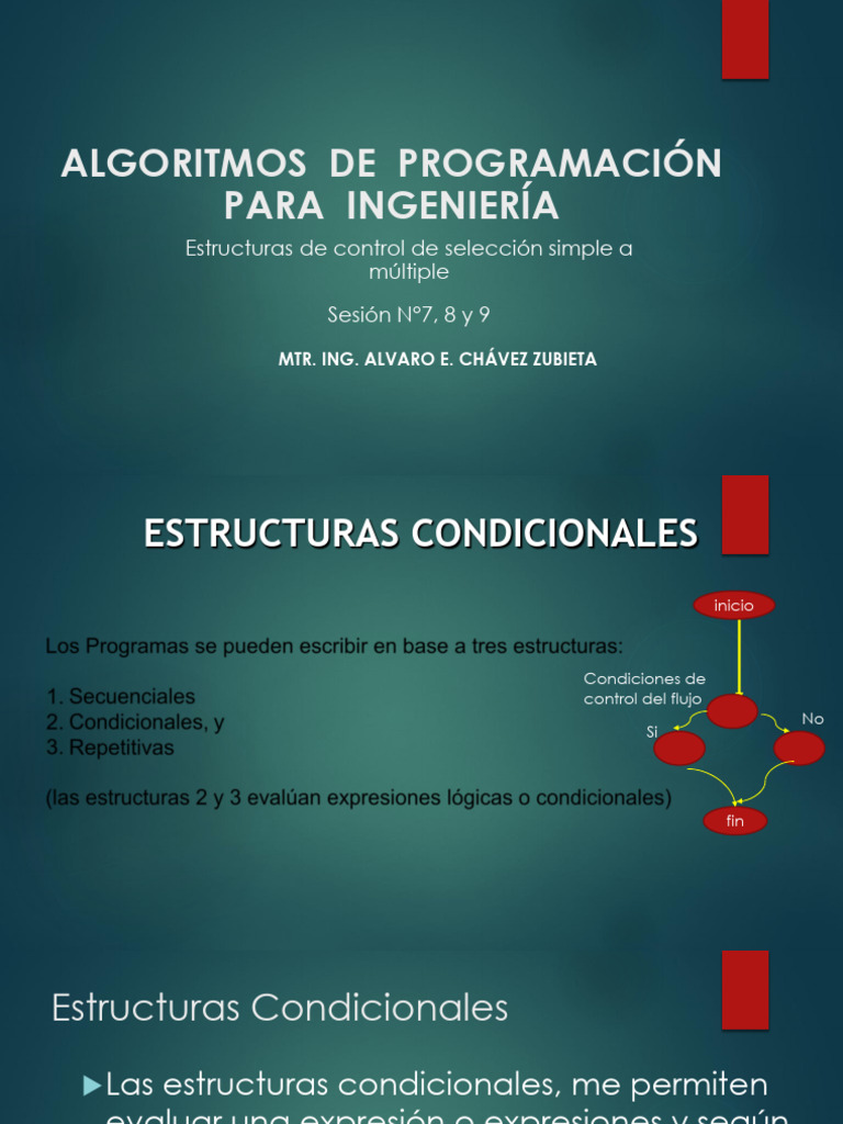 Algoritmos de Programación Para Ingeniería Sesion 7, 8 y 9 | PDF | C ...