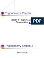 Trigonometry Chapter: Section 2 - Right Triangle Trigonometry