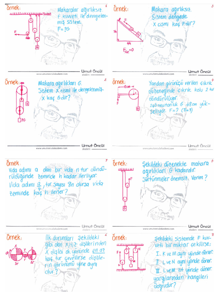 Basit Makineler 2 [Sorular 1] | PDF