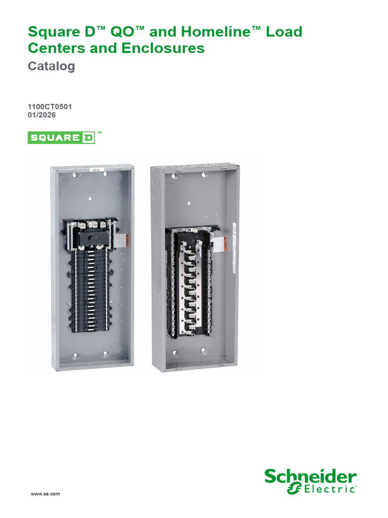 Load Center | PDF | Electrical Wiring | Alternating Current