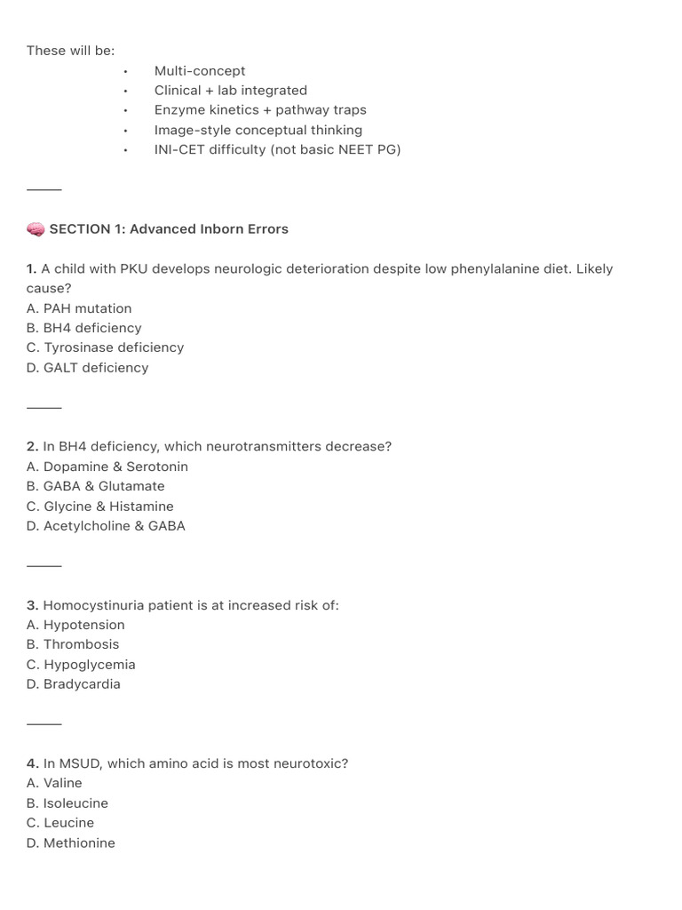 Biochem Mcqs | PDF