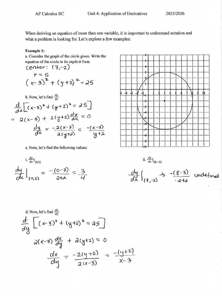 Unit4 Day1 Key | PDF