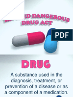 Revised Dangerous Drug Act