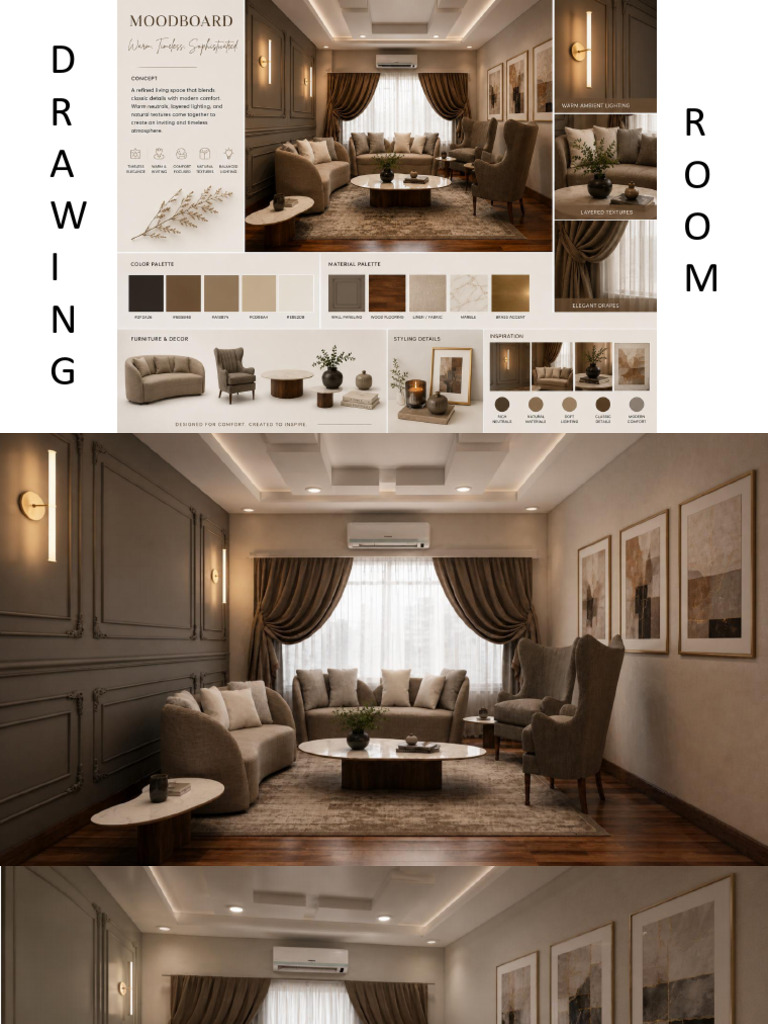 Drawing Room Renders | PDF