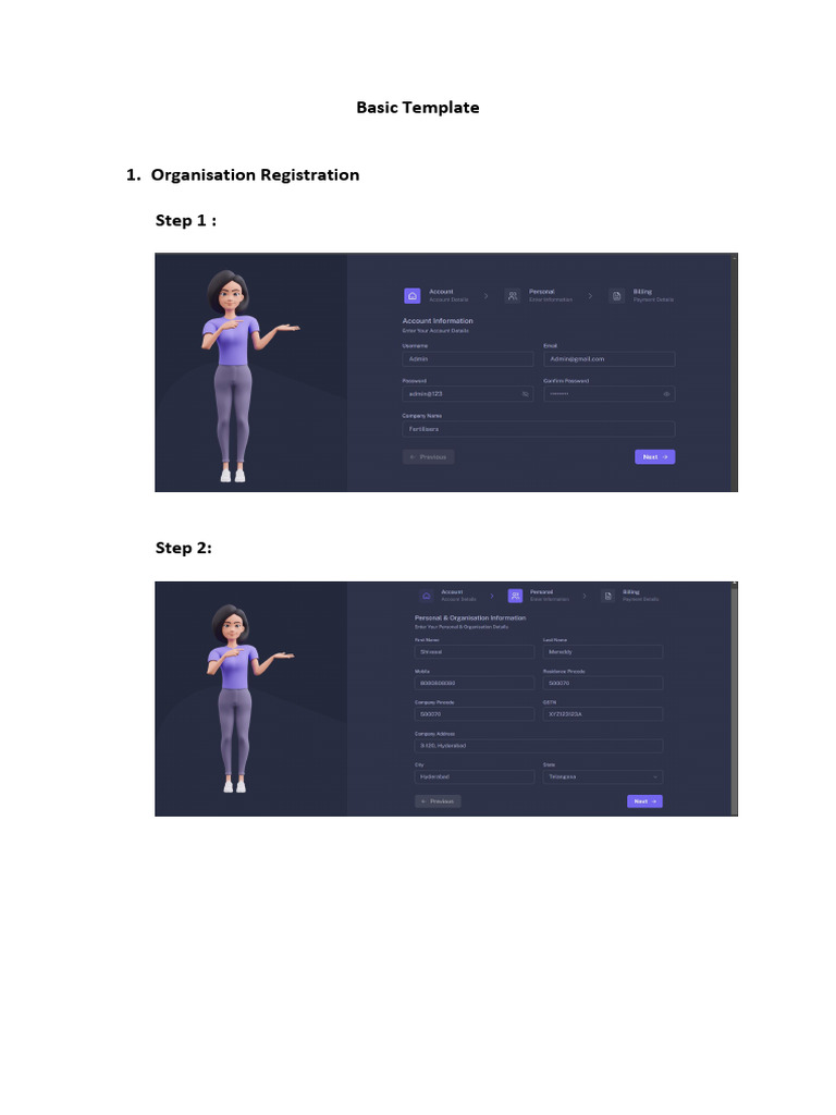 Web Basic Template | PDF