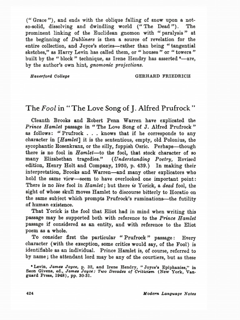 The Fool in Love Song | PDF
