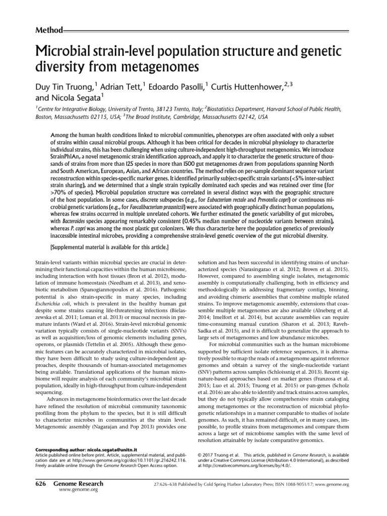Strain Phl An | PDF | Dna Sequencing | Genomics