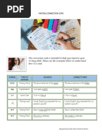 Writing Correction Symbols Explained | PDF