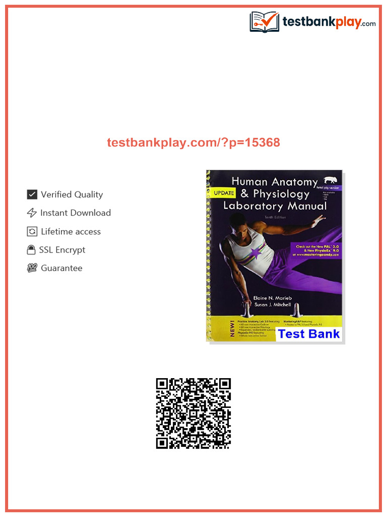 Human Anatomy and Physiology Laboratory Manual Fetal Pig Version Update ...
