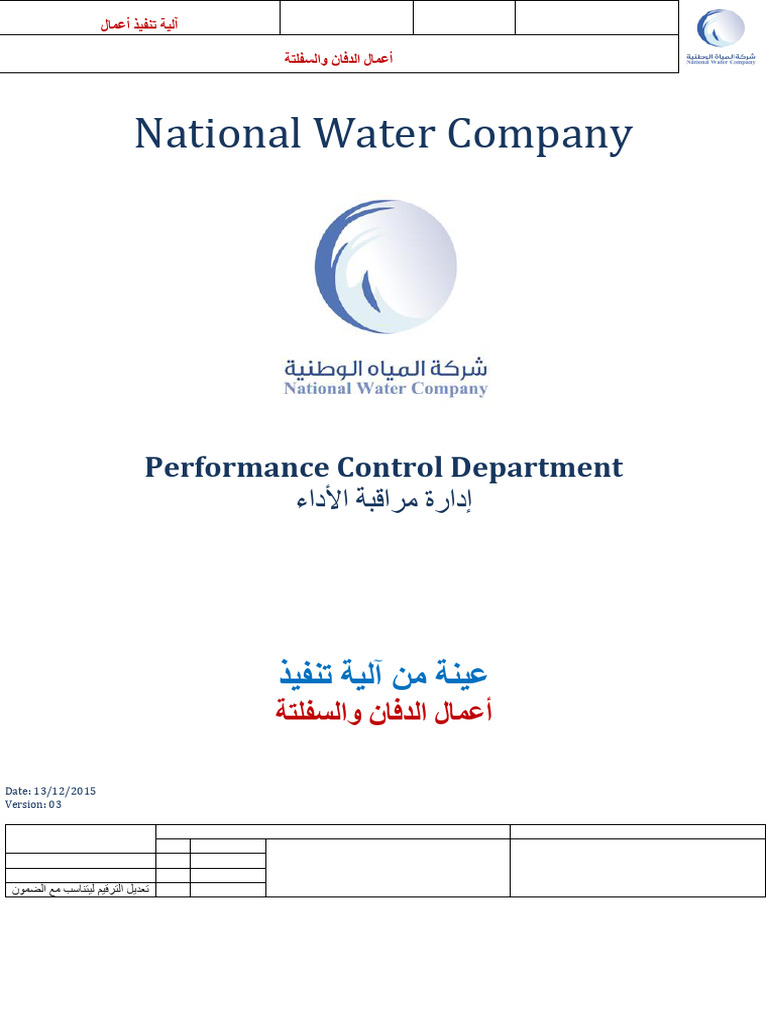 Backfilling Method Statement Template DEC 2015 | PDF