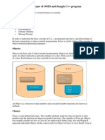 Basic Concepts With Sample Program