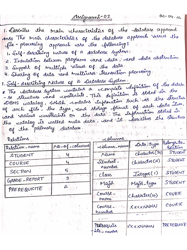 DBMS Assignment | PDF