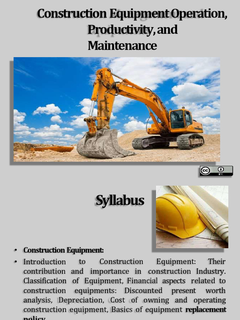 Chapter 6 Construction Equipment | PDF