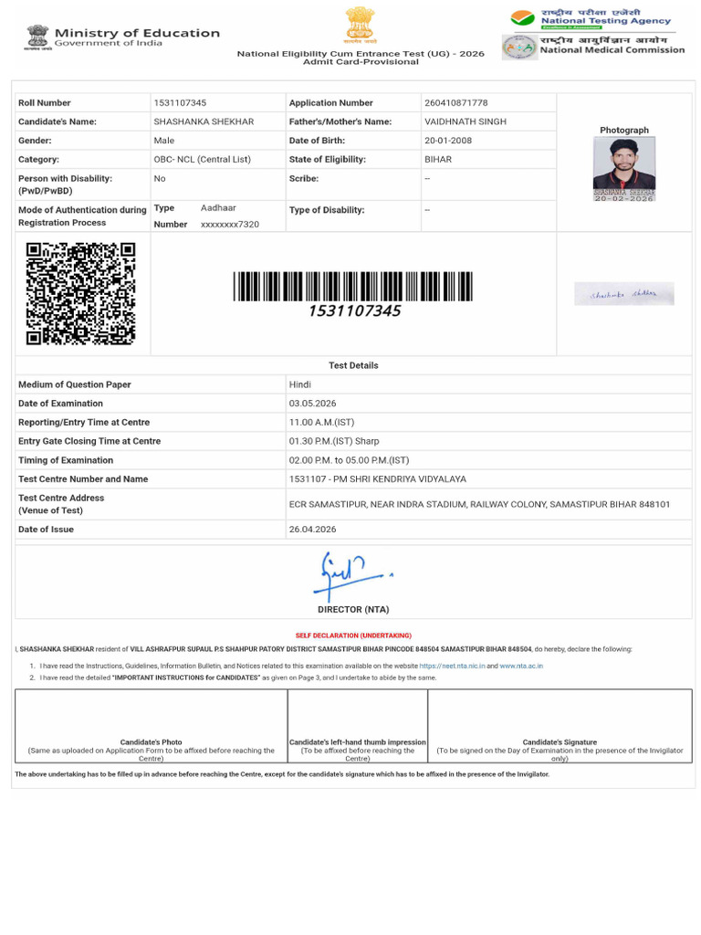 AdmitCard-260410871778 (1) (1) | PDF