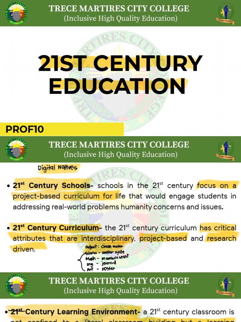 21st Century Education | PDF | Learning | Educational Assessment