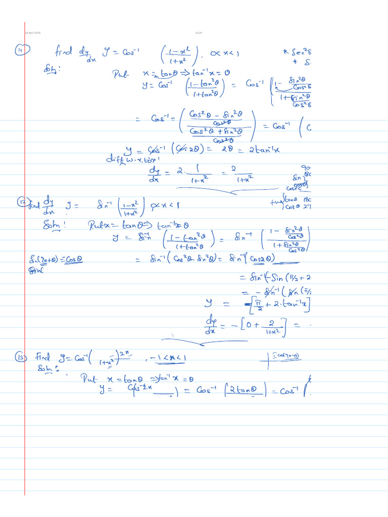 Differentiation 2 (1) | PDF