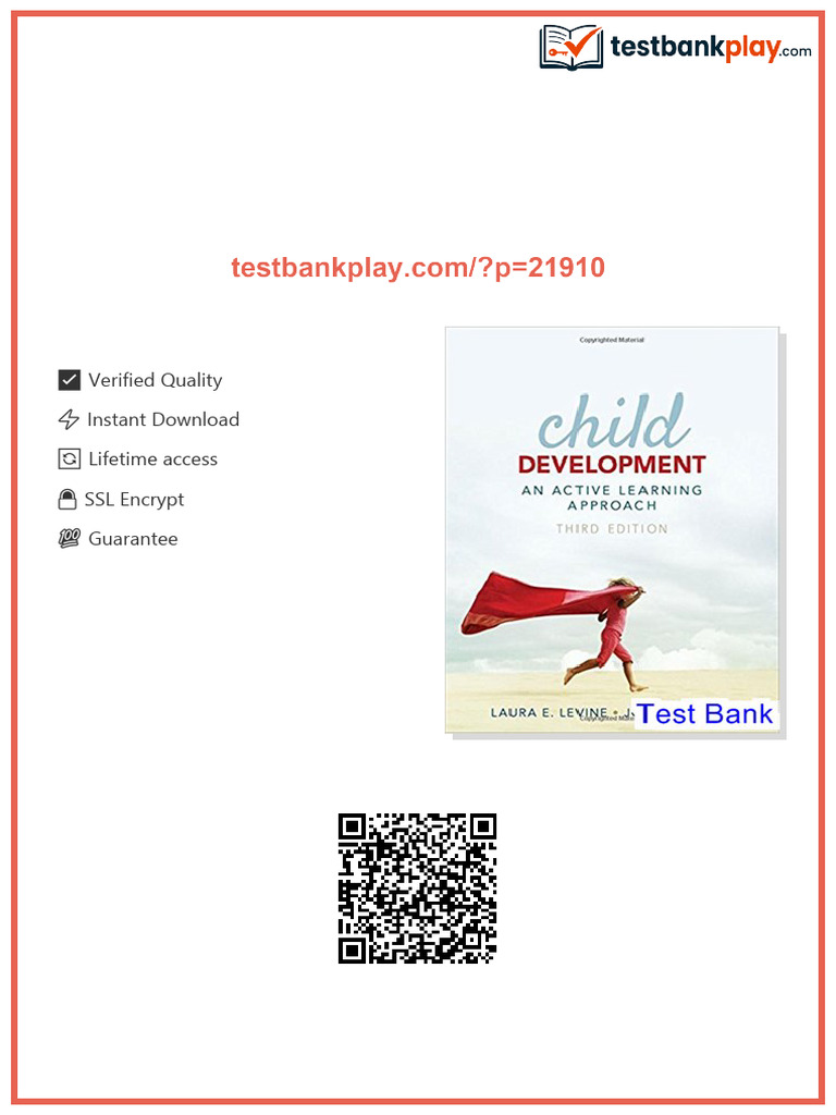 Child Development An Active Learning Approach 3rd Edition Levine Test ...