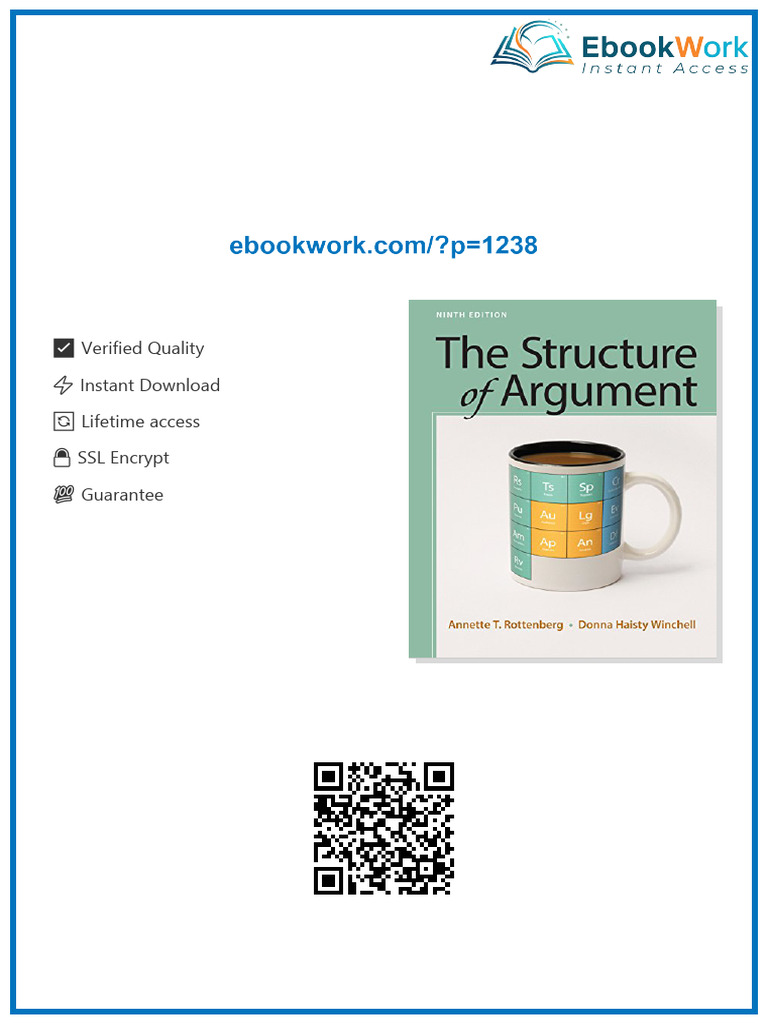 The Structure of Argument 9th Edition, Completed | PDF | Rhetoric ...