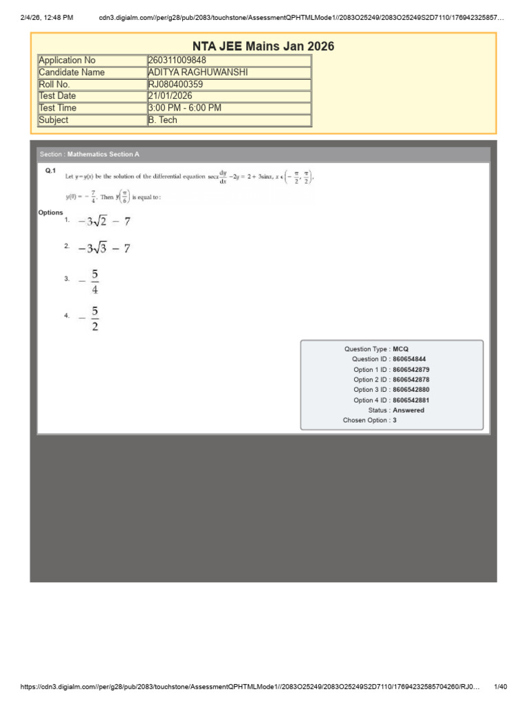 215539-21 Jan Shift 2 (1) | PDF