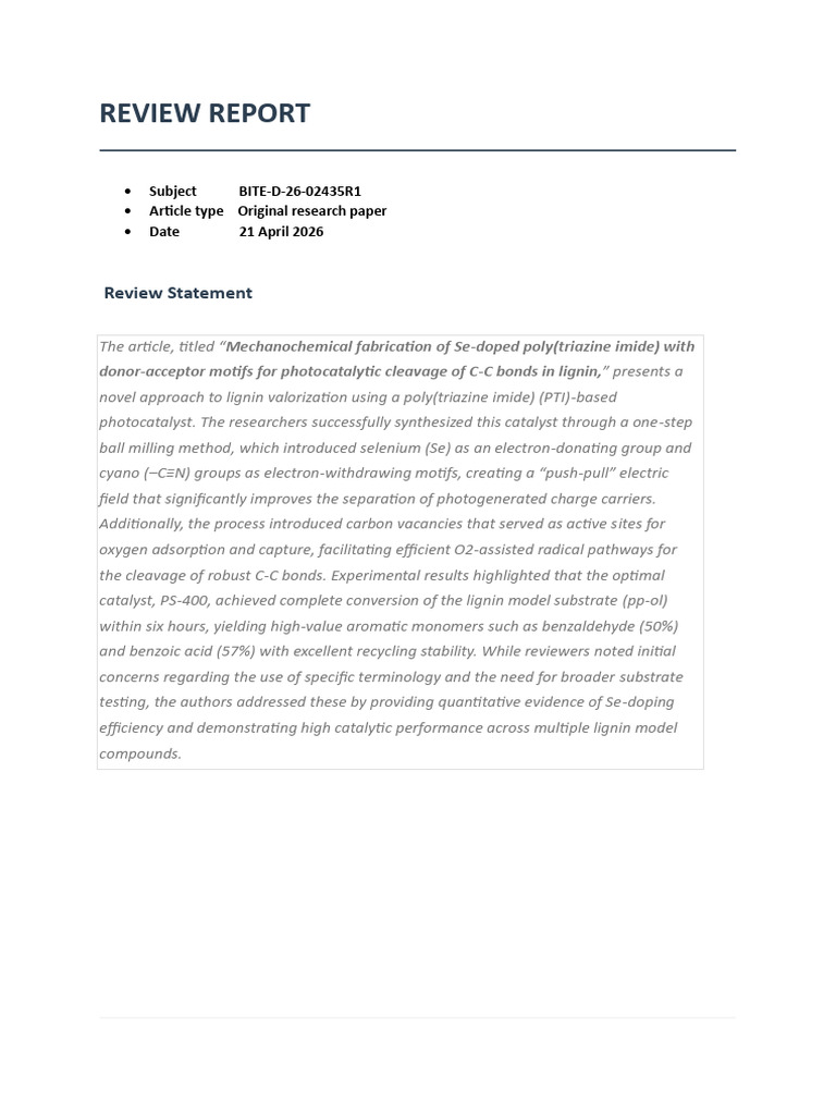 Review Report 1 | PDF